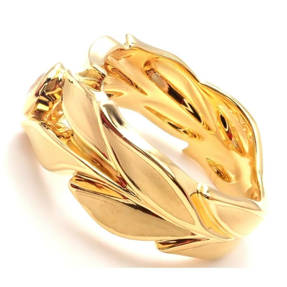 New! Authentic Carrera Y Carrera 18k Mi Princes Greco Roman Diamond Crown Ring​ - Picture 13 of 14